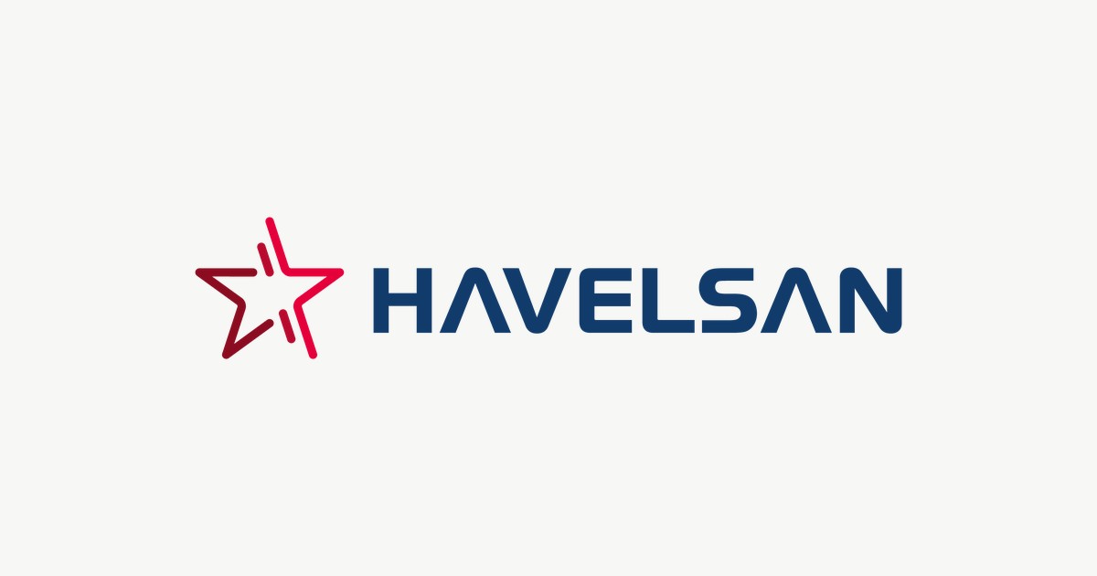 The HAVELSAN corporate logo: a stylised open star in red and dark red beside the company name set in navy capitals on an off-white background.