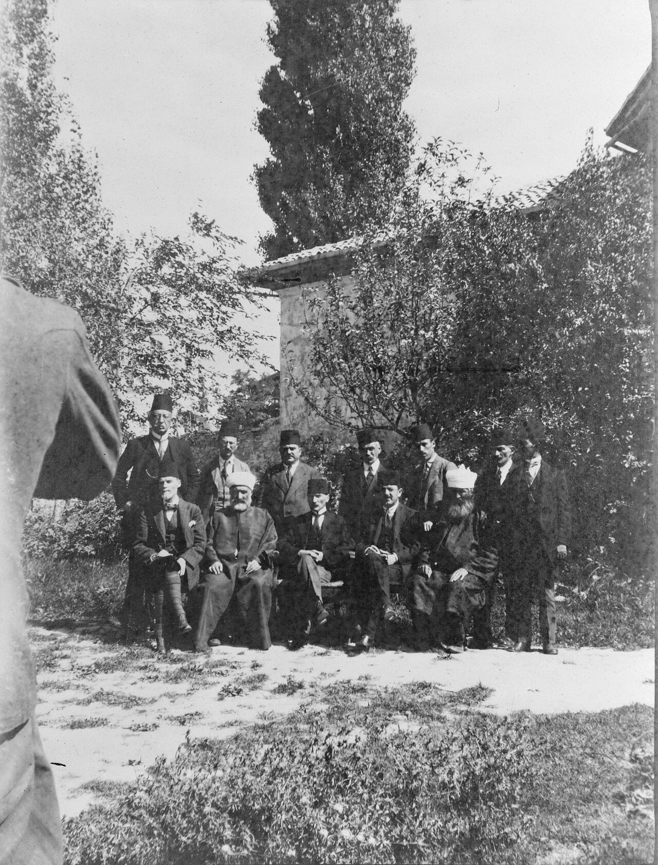 Mustafa Kemal Atatürk with delegates of the Sivas Congress, September 1919